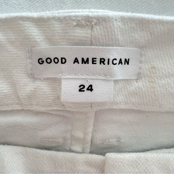 NEW Good American Good Legs Straight Raw Hem Jeans Women’s Plus Size 24 - Picture 8 of 10